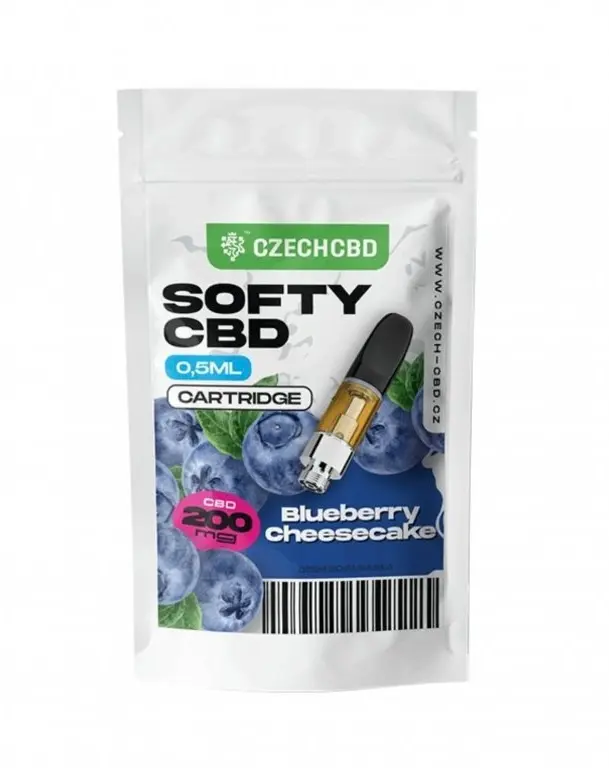 Softy CBD cartridge Blueberry Cheesecake