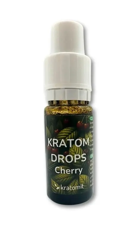 Kratom kapky Cherry