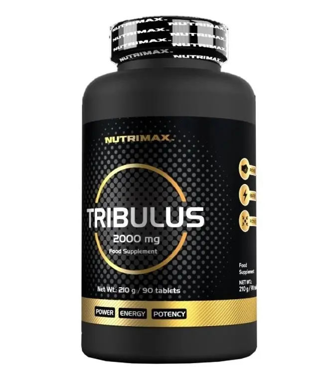 NutriMax Tribulus 2000 mg 40 %, Kotvičník, Extra silný