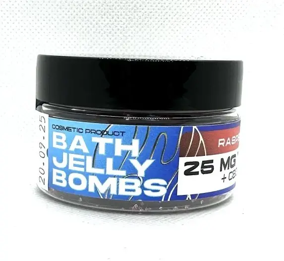 THC Bath Jelly bombs | Raspberry 5ks