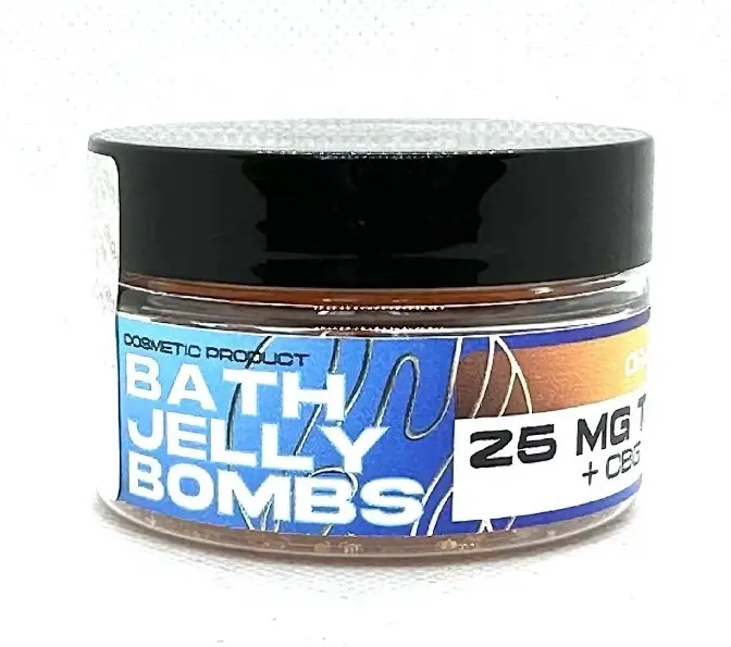 THC Bath Jelly bombs | Orange 5ks