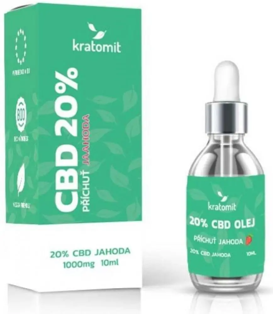 CBD OLEJ 20% jahoda